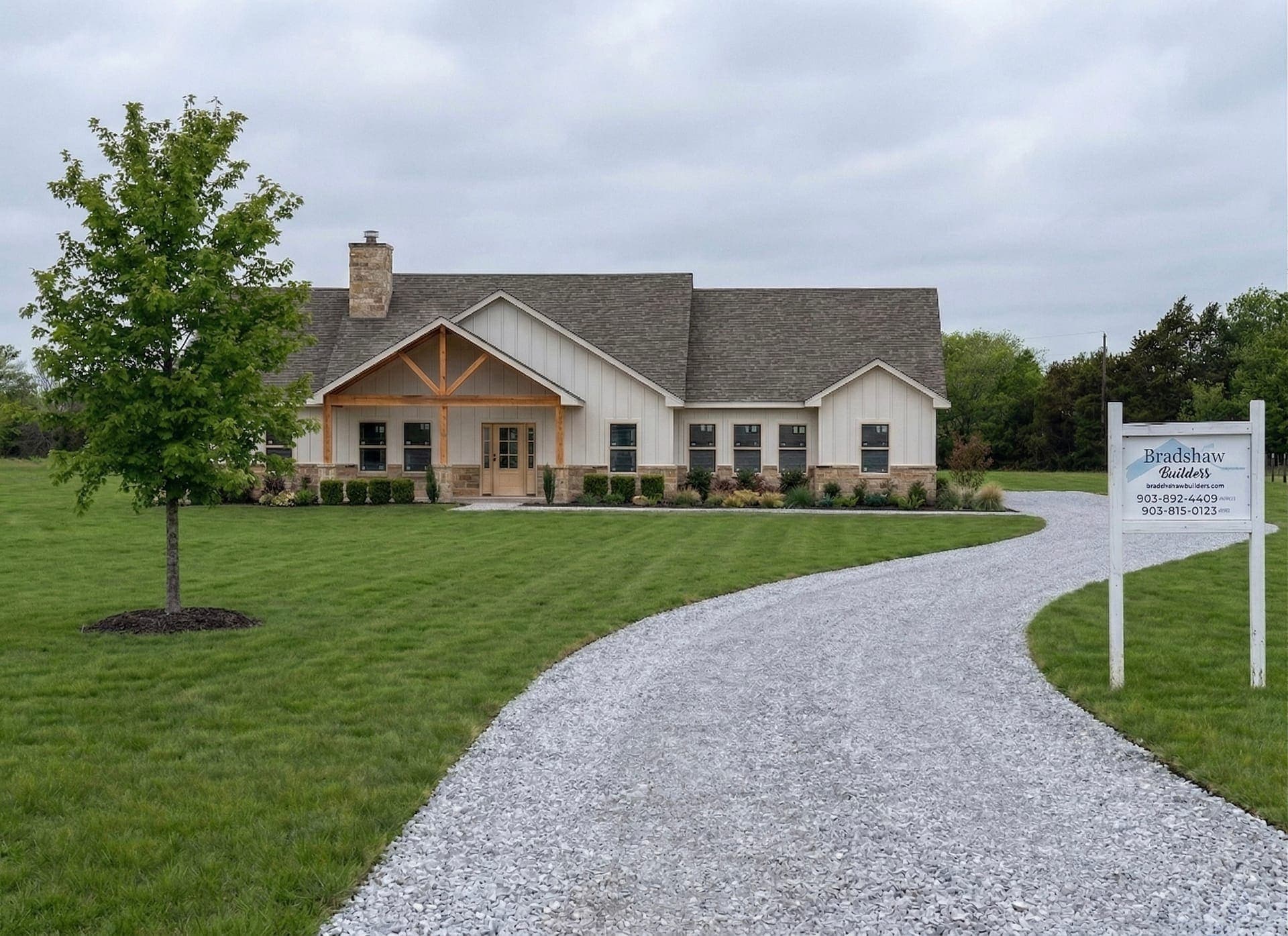 Custom Homes by Bradshaw Builders in Sherman, TX