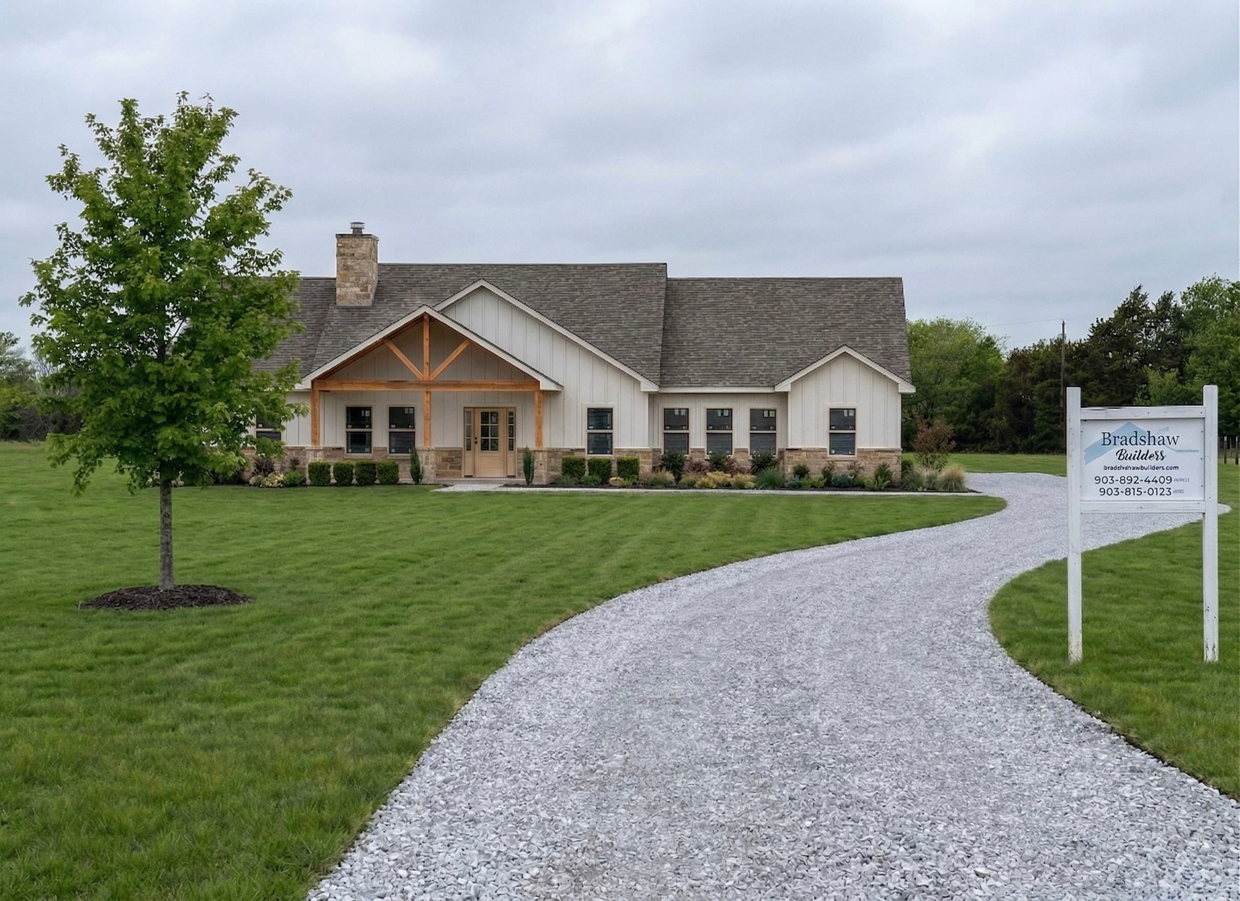 Custom Homes service by Bradshaw Builders in Sherman TX