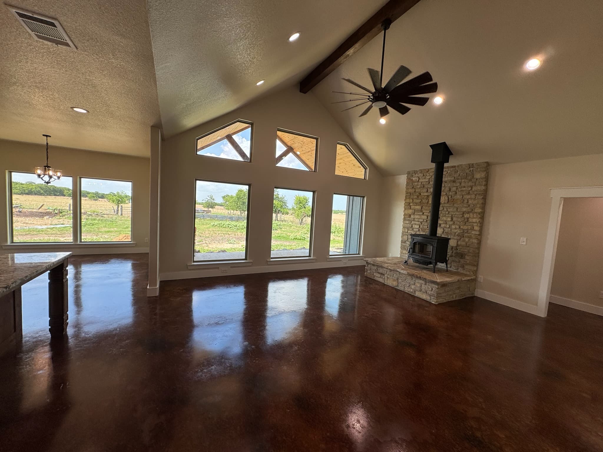Gamboa Living Room — Custom Home Interior project by Bradshaw Builders in Sherman, TX